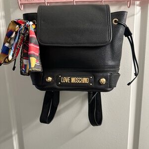 Love Moschino Backpack w/Scarf